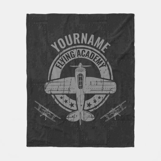 Speciaal  vliegveld Pilot Flying Academy Fleece Deken (Voorkant)