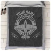 Speciaal  vliegveld Pilot Flying Academy Fleece Deken