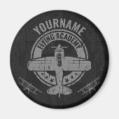 Speciaal  vliegveld Pilot Flying Academy Magneet (Voorkant)