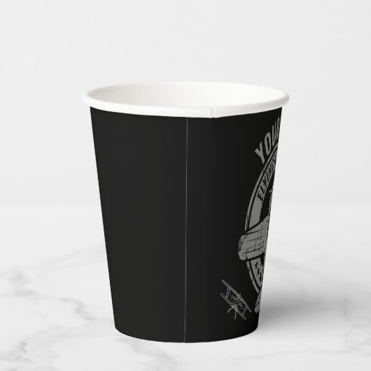 Speciaal vliegveld Pilot Flying Academy Papieren Bekers (Rechts)