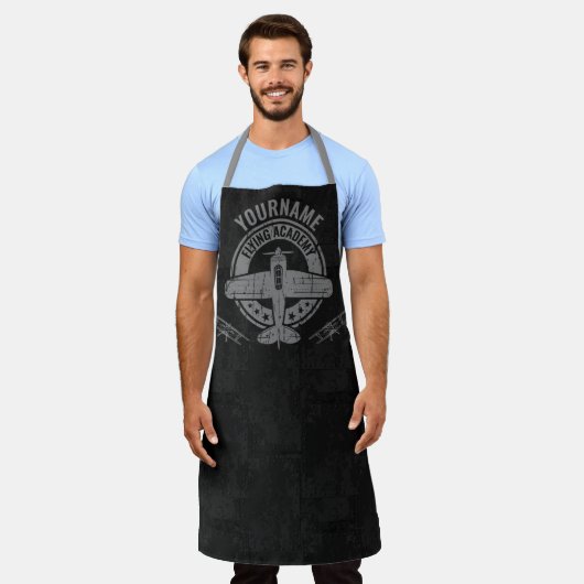 Speciaal  vliegveld Pilot Flying Academy Schort (Gedragen)