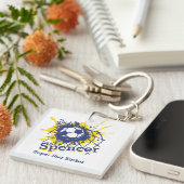 Speciaal voetbalbeschermingsteam sleutelhanger (Voorkant Rechts)