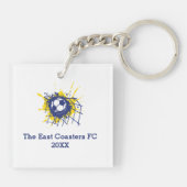 Speciaal voetbalbeschermingsteam sleutelhanger (Achterkant)