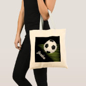 Speciaal voetbalontwerp met naam en tas voor bal (Voorkant (product))