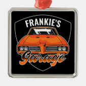 Speciaal voor 1969 Ram Air 400 Muscle Car Garage Metalen Ornament (Voorkant)