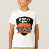 Speciaal voor 1969 Ram Air 400 Muscle Car Garage T-shirt (Voorkant)