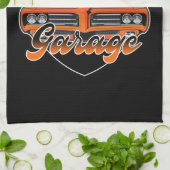 Speciaal voor 1969 Ram Air 400 Muscle Car Garage Theedoek (Gevouwen)