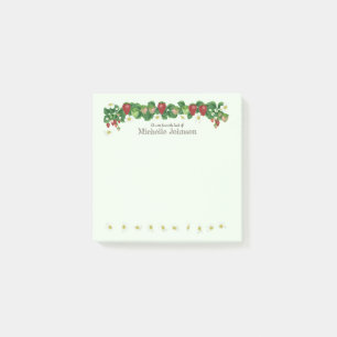 , speciaal voor aardbeien ontworpen kleefband post-it® notes