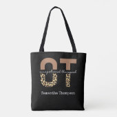Speciaal voor beroepsmatige therapieconoom OT-Cade Tote Bag (Achterkant)