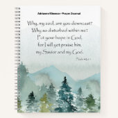 Speciaal voor Bijbel Verse bergen Prayer Journal Notitieboek (Voorkant)