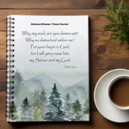 Speciaal voor Bijbel Verse bergen Prayer Journal Notitieboek