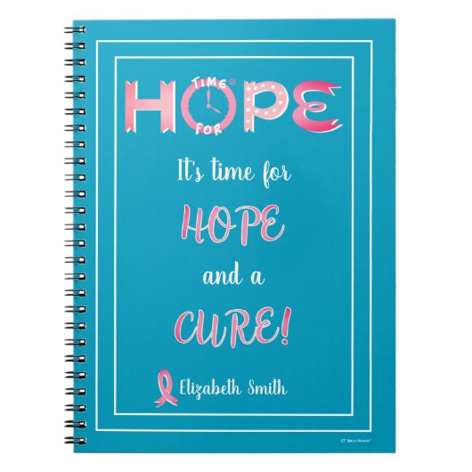 Speciaal voor borstkanker geschikte laptop notitieboek (Voorkant)