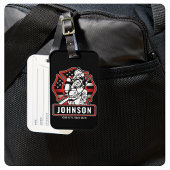 Speciaal voor brandbestrijding ontworpen patriotti bagagelabel