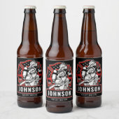 Speciaal voor brandbestrijding ontworpen patriotti bier etiket (Flessen)