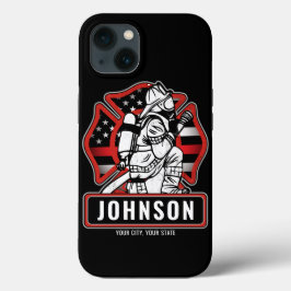 Speciaal voor brandbestrijding ontworpen patriotti Case-Mate iPhone case