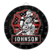 Speciaal voor brandbestrijding ontworpen patriotti dartbord (Voorkant)