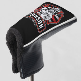 Speciaal voor brandbestrijding ontworpen patriotti golfheadcover