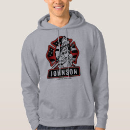 Speciaal voor brandbestrijding ontworpen patriotti hoodie