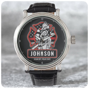 Speciaal voor brandbestrijding ontworpen patriotti horloge