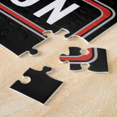 Speciaal voor brandbestrijding ontworpen patriotti legpuzzel (Zijkant)