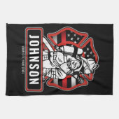 Speciaal voor brandbestrijding ontworpen patriotti theedoek (Horizontaal)