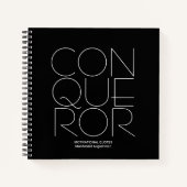 Speciaal voor CONQUEROR Prayer Journal Notitieboek (Voorkant)