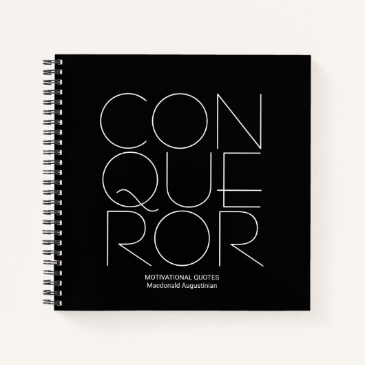 Speciaal voor CONQUEROR Prayer Journal Notitieboek (Voorkant)