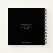 Speciaal voor CONQUEROR Prayer Journal Notitieboek (Achterkant)