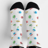 Speciaal voor Cool Summer Beach Pattern uitgeruste Sokken (Top)