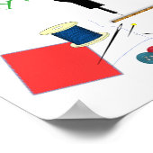 Speciaal voor Cute Craft Room Sign Poster (Hoek)