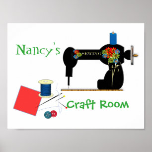 Speciaal voor Cute Craft Room Sign Poster