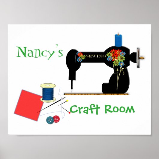 Speciaal voor Cute Craft Room Sign Poster (Voorkant)