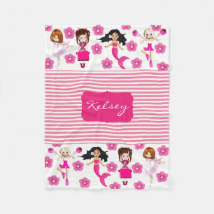 Speciaal voor Cute & Girly Fleece Deken