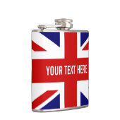 Speciaal voor de Britse UNION JACK-vlag drink kolf Heupfles (Rechts)
