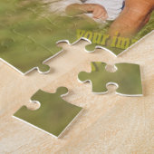 Speciaal voor de fotobegroting van het gezin legpuzzel (Zijkant)