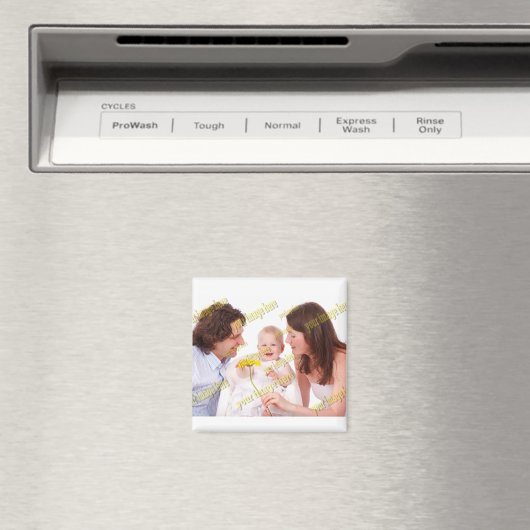 Speciaal voor de fotobegroting van het gezin magneet (Insitu (Vaatwasser))