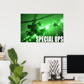 Speciaal voor de luchtmacht bestemde toppen poster (Thuiskantoor)