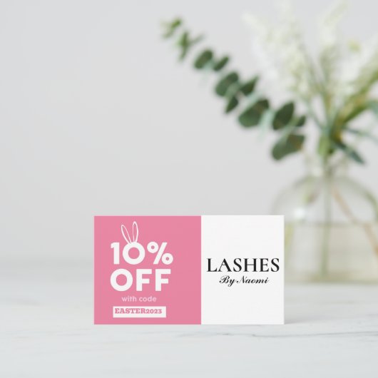 Speciaal voor de postcode visitekaartje (Staand voorkant)