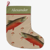 Speciaal voor de visserij bestemde forel van de Vl Grote Kerstsok (Voorkant)