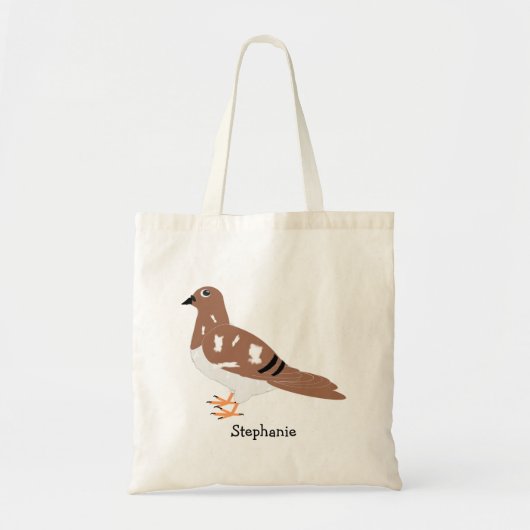 Speciaal voor duif ontworpen Canvas tas (Voorkant)