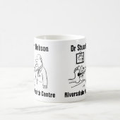 Speciaal voor een arts koffiemok (Center)