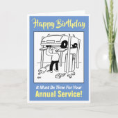 Speciaal voor een auto-medium - Happy Birthday Kaart (Voorkant)