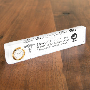 Speciaal voor endocrinoloog en pancreas naambordje