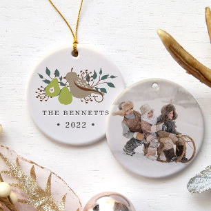 Speciaal voor feestdagen bestemde foto's van patri keramisch ornament
