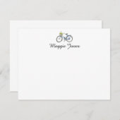 Speciaal voor fietsen bestemde briefkaart (Voorkant / Achterkant)