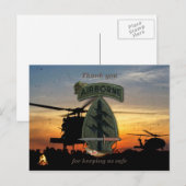 Speciaal voor groene bessen, veteranen, veteranenp briefkaart (Voorkant / Achterkant)