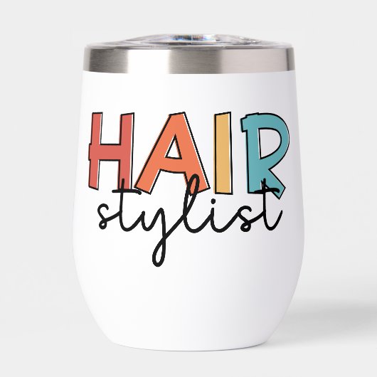 Speciaal voor haar bestemde stylist retro Hairdres (Voorkant)