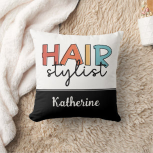 Speciaal voor haar bestemde stylist retro Hairdres Kussen