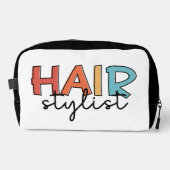 Speciaal voor haar bestemde stylist retro Hairdres Toilettasje (Voorkant)