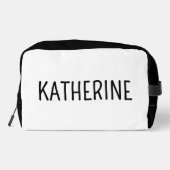 Speciaal voor haar bestemde stylist retro Hairdres Toilettasje (Achterkant)